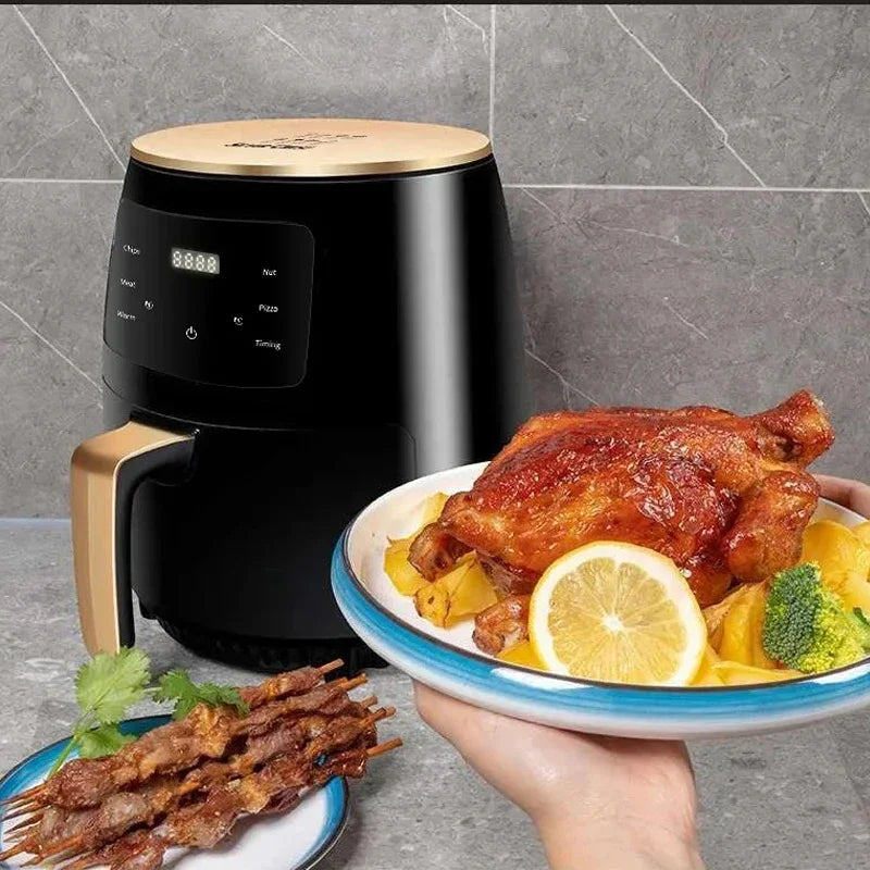 Electric Air Fryer Multifunctional 4.5L Without Oil Convection Oven Deepfrier on Offer Machine Aerogrill for Kitchen 110V/220V