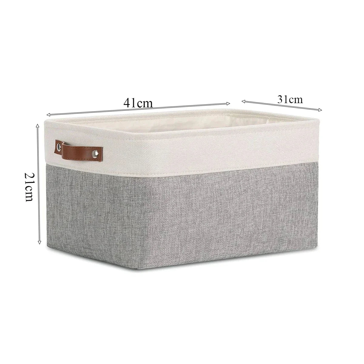 Cotton Linen Folding Storage Baskets Kids Toys Organizer Clothes and Sundries Storage Box Cabinet Storage Bag Laundry Basket