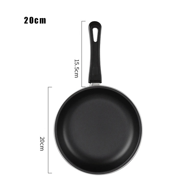 Non-stick Frying Pan Wok 30cm Egg Skillet Pot Mini Home Gas Induction Cooker Universal Omelette Pans Pancake Kitchen Cookware