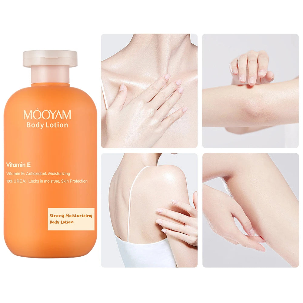 300ml Strong Moisturizing Body Lotion With Vitamin E for Dry Skin Made with Deep Moisture Serum Smooth Skin