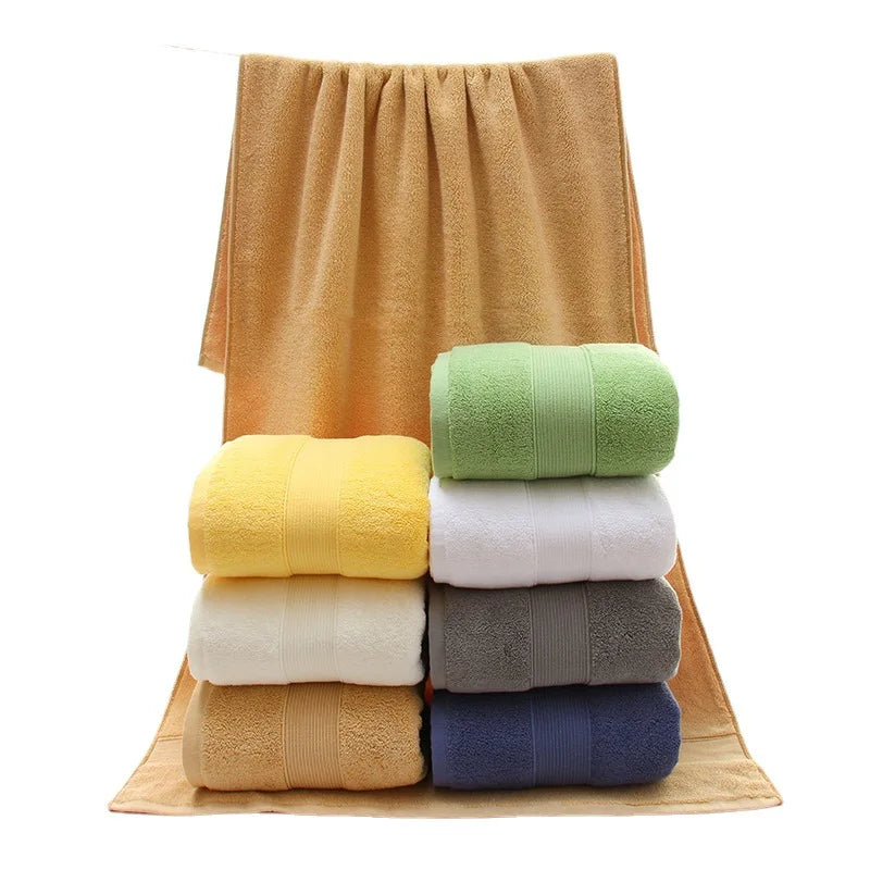 Premium Bath Towel 100% Cotton, Soft Feel,Quick Dry,Highly Absorbent, Durable Towel, Perfect for Daily Use, 600GSM