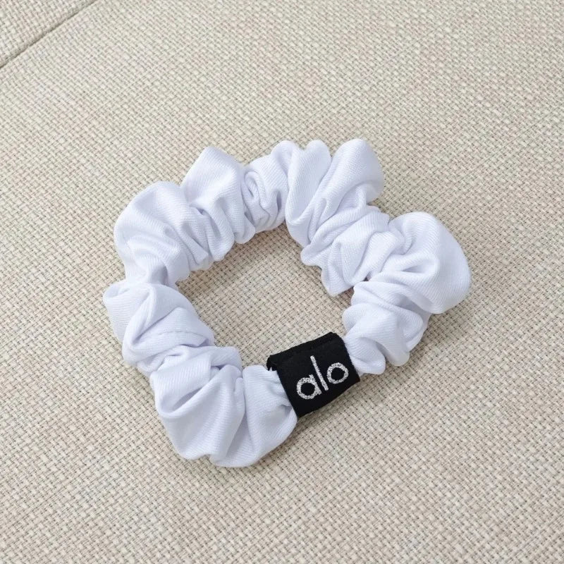 Simple women fashion head rope ball hair rope Yoga headband ponytail scrunchie