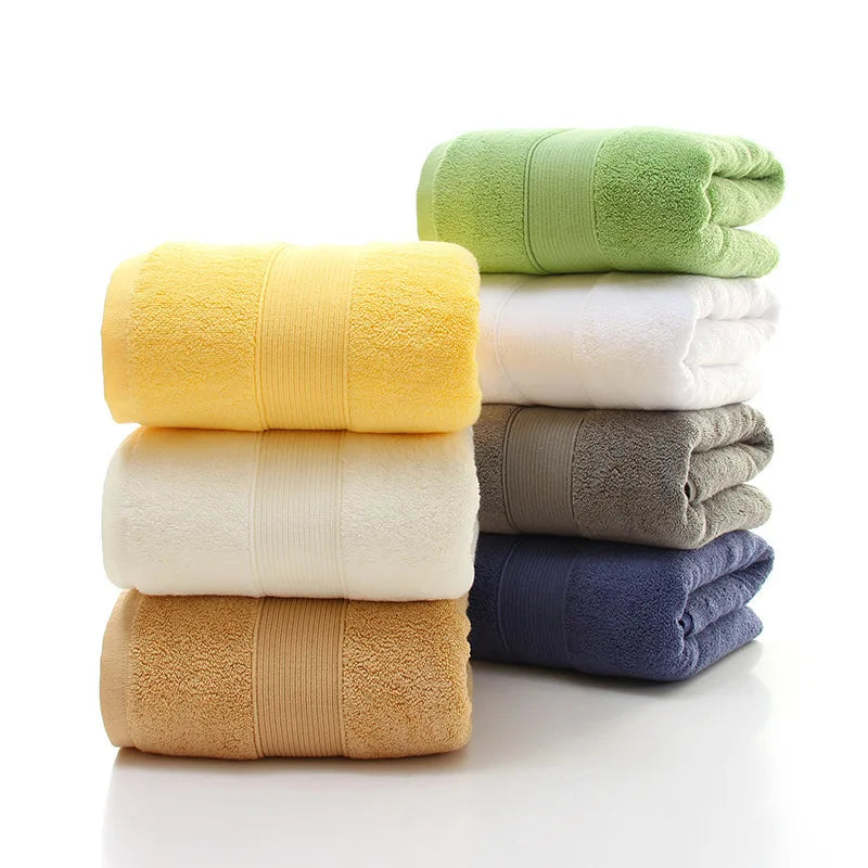 Premium Bath Towel 100% Cotton, Soft Feel,Quick Dry,Highly Absorbent, Durable Towel, Perfect for Daily Use, 600GSM