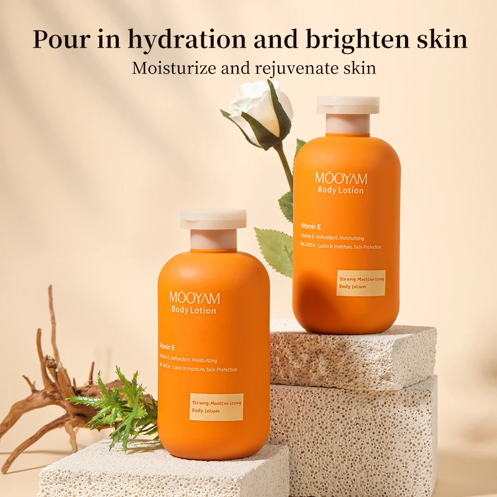 300ml Strong Moisturizing Body Lotion With Vitamin E for Dry Skin Made with Deep Moisture Serum Smooth Skin