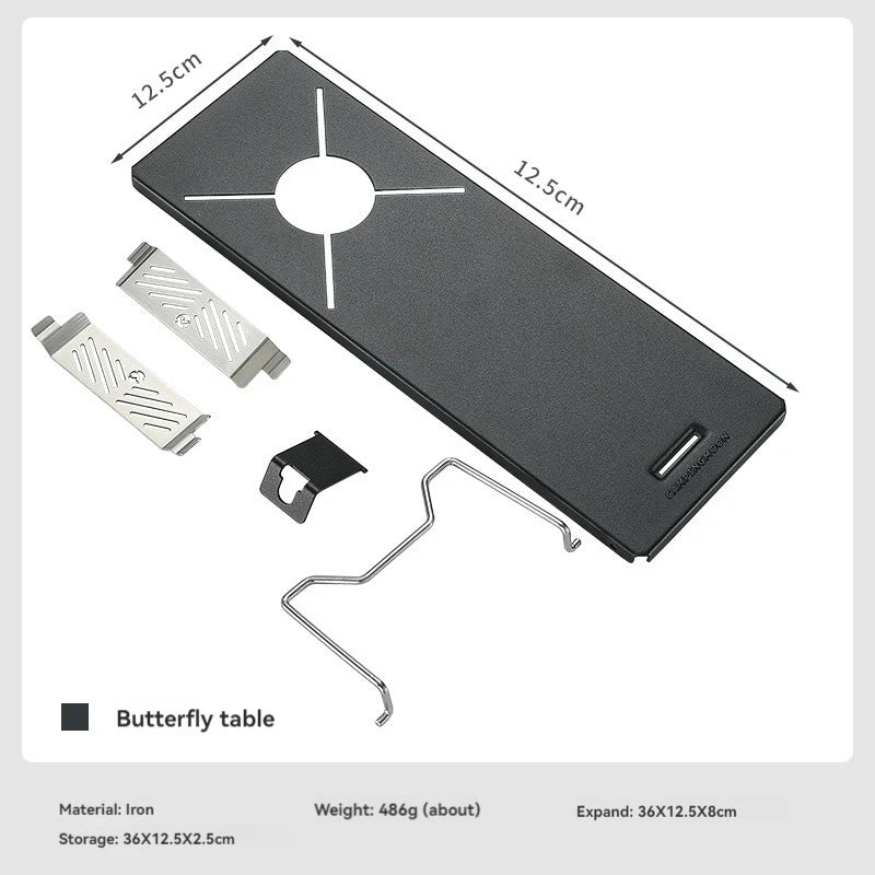 CAMPINGMOON Outdoor GT-36 Camping Folding Portable IGT Tactical Table Stove Unit Board SOTO Spider Stove Support Pallet