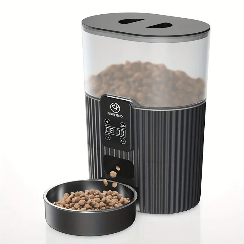 PAPIFEED cat automatic feeder dog fixed feeding machine cat food dog food wifi remote smart cat pet food dispenser