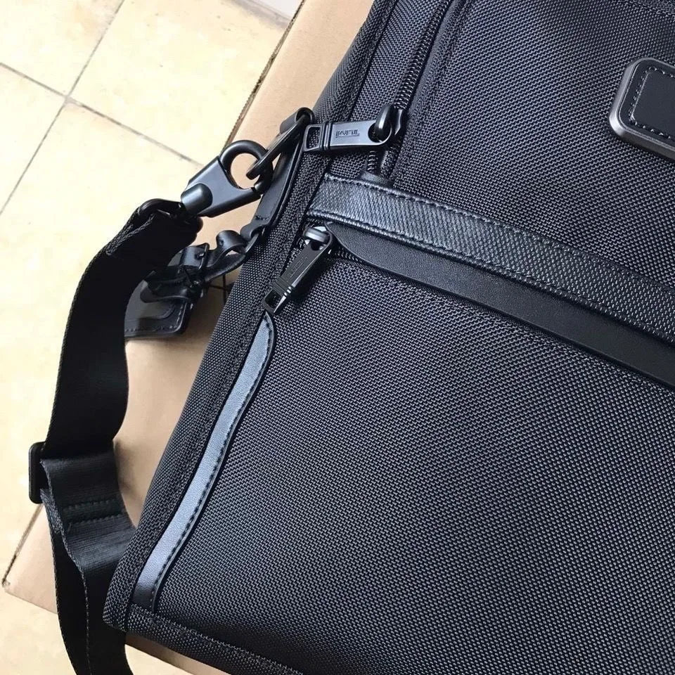 New premium version of the original single Men's Ballistic Nylon Extension Laptop Bag for Leisure Travel Business 22117D3