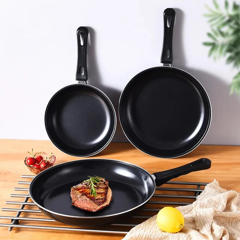 Non-stick Frying Pan Wok 30cm Egg Skillet Pot Mini Home Gas Induction Cooker Universal Omelette Pans Pancake Kitchen Cookware