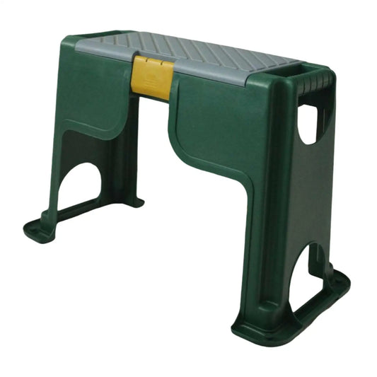 Gardening Kneeler Seat Stool for Painting Low Area Sturdy Multipurpose Lightweight with Storage Box Plastic Frame 56.5x27.5x37cm