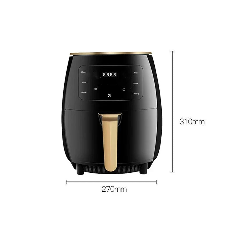 Electric Air Fryer Multifunctional 4.5L Without Oil Convection Oven Deepfrier on Offer Machine Aerogrill for Kitchen 110V/220V